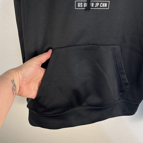 Adidas “For Creators Only” ￼￼Black white Japan Pullover Hoodie Sweatshirt - Picture 3 of 8